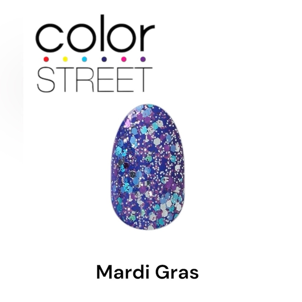 3 FOR $35: COLOR STREET Nail Strips - Mardi Gras